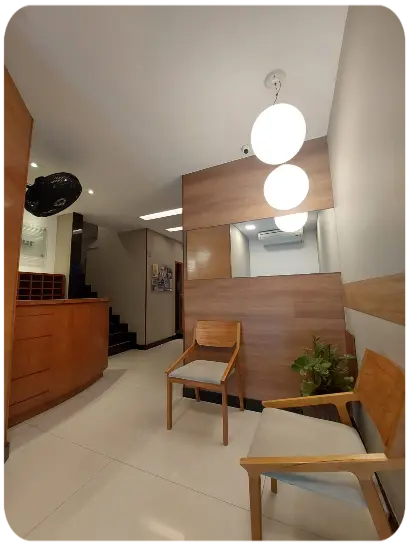 Recepção do Edifíco REgina Behar local da Wassermans Empreendimentos Imobiliários